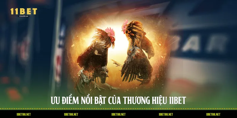 Ưu điểm nổi bật của thương hiệu 11BET